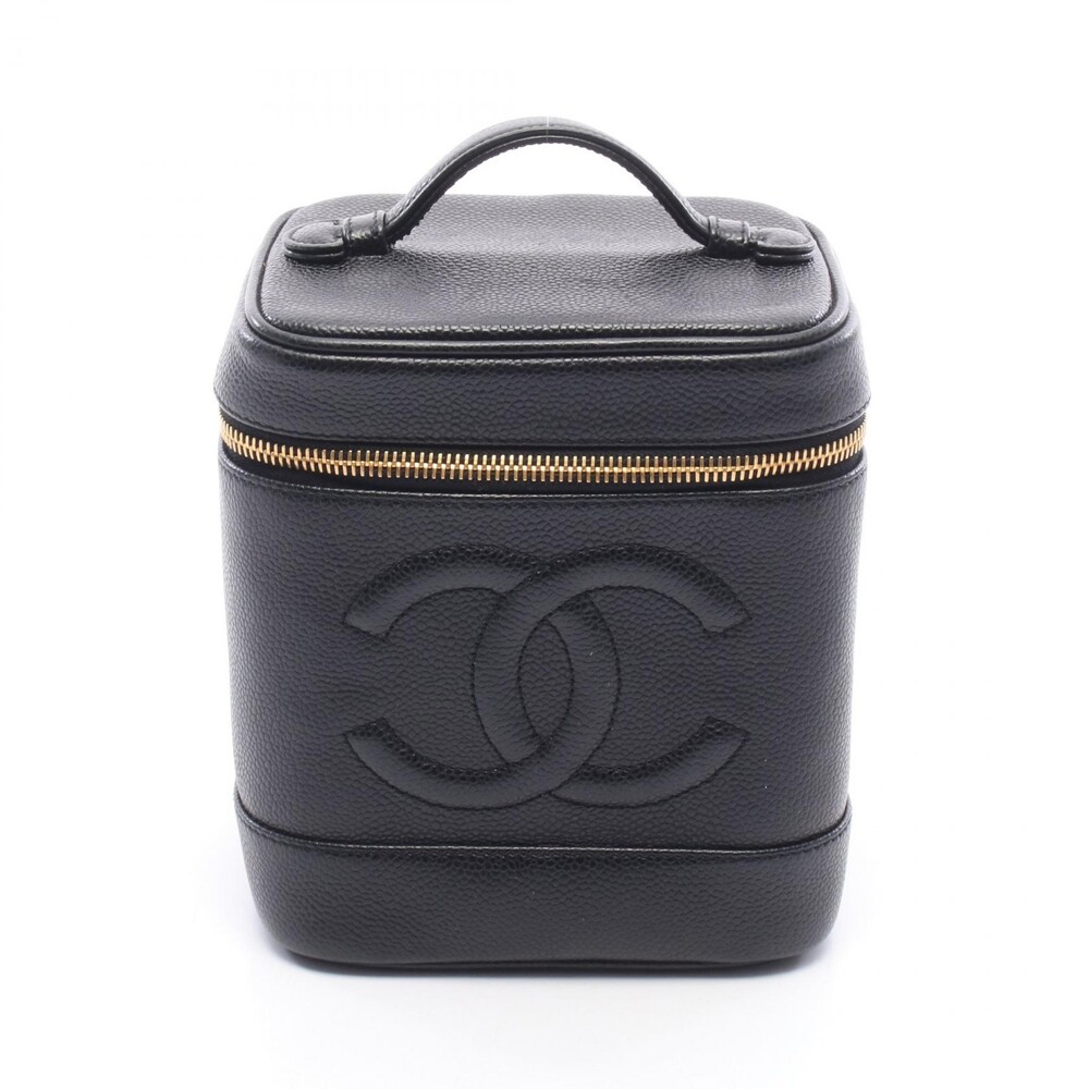 Chanel Coco Mark Vanity Handbag Grained #300752C13B